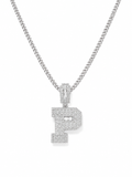 Ice Initial Necklace